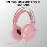 TAI NGHE EDRA EH416 PRO 7.1 RGB HỒNG