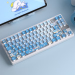 BỘ KEYCAP PUDDING SIDE TRANSPARENT CINNAMOROLL (PBT/OEM PROFILE/122 PHÍM)