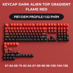 BỘ KEYCAP DARK ALIEN TOP GRADIENT SERIES (PBT/OEM PROFILE/132 PHÍM)