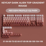 BỘ KEYCAP DARK ALIEN TOP GRADIENT SERIES (PBT/OEM PROFILE/132 PHÍM)