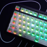 KIT BÀN PHÍM CƠ DARK ALIEN K75 PRO ĐEN POM GREEN SWITCH