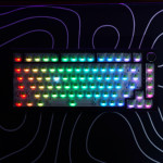 KIT BÀN PHÍM CƠ DARK ALIEN K75 PRO ĐEN POM GREEN SWITCH