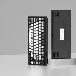 BỘ KEYCAP PUDDING SIDE TRANSPARENT BLACK GUNDAM (PBT/XDA PROFILE/118 PHÍM)