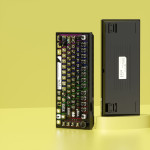 BỘ KEYCAP PUDDING SIDE TRANSPARENT ZAKU GODZILLA (PBT/XDA PROFILE/118 PHÍM)