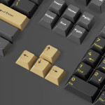 BỘ KEYCAP DARK ALIEN OBSIDIAN BLACK (PBT/OEM PROFILE/128 PHÍM)