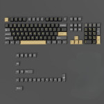 BỘ KEYCAP DARK ALIEN OBSIDIAN BLACK (PBT/OEM PROFILE/128 PHÍM)