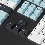 BỘ KEYCAP DARK ALIEN NIMBUS BLUE (PBT/OEM PROFILE/128 PHÍM)
