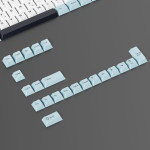BỘ KEYCAP DARK ALIEN NIMBUS BLUE (PBT/OEM PROFILE/128 PHÍM)