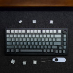 BÀN PHÍM CƠ DARK ALIEN K75 PRO CONTOUR GRADIENT SERIES POM GREEN SWITCH