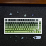 BÀN PHÍM CƠ DARK ALIEN K75 PRO CONTOUR GRADIENT SERIES POM GREEN SWITCH