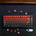 BÀN PHÍM CƠ DARK ALIEN K75 PRO CONTOUR GRADIENT SERIES POM GREEN SWITCH