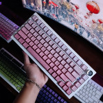 BÀN PHÍM CƠ DARK ALIEN K75 PRO CONTOUR GRADIENT SERIES POM GREEN SWITCH