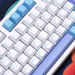 BÀN PHÍM CƠ LEOBOG HI75 WHITE PURPLE LEOBOG GREYWOOD V4 SWITCH