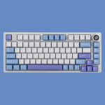 BÀN PHÍM CƠ LEOBOG HI75 WHITE PURPLE LEOBOG GREYWOOD V4 SWITCH