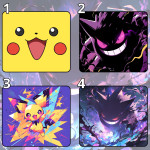 LÓT CHUỘT POKEMON GAMING SIZE 35X30 DÀY 3MM