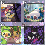 LÓT CHUỘT POKEMON GAMING SIZE 35X30 DÀY 3MM
