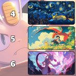 LÓT CHUỘT POKEMON CỠ LỚN SIZE 90X40 DÀY 3MM