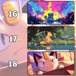 LÓT CHUỘT POKEMON CỠ LỚN SIZE 90X40 DÀY 3MM