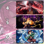 LÓT CHUỘT DEMON SLAYER CỠ LỚN SIZE 60X35 DÀY 3MM