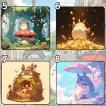 LÓT CHUỘT TOTORO GAMING SIZE 45X40 DÀY 3MM
