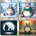 LÓT CHUỘT TOTORO GAMING SIZE 45X40 DÀY 3MM
