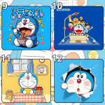 LÓT CHUỘT DORAEMON GAMING SIZE 35X30 DÀY 3MM