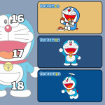LÓT CHUỘT DORAEMON CỠ LỚN SIZE 120X60 DÀY 3MM