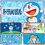 LÓT CHUỘT DORAEMON CỠ LỚN SIZE 90X40 DÀY 3MM