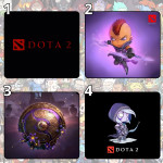 LÓT CHUỘT DOTA 2 GAMING SIZE 35X30 DÀY 3MM