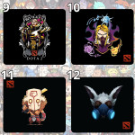 LÓT CHUỘT DOTA 2 GAMING SIZE 35X30 DÀY 3MM