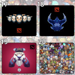 LÓT CHUỘT DOTA 2 GAMING SIZE 35X30 DÀY 3MM