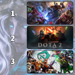 LÓT CHUỘT DOTA 2 CỠ LỚN SIZE 90X40 DÀY 3MM