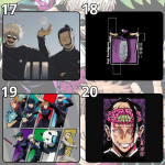 LÓT CHUỘT JUJUTSU KAISEN SIZE 35X30 DÀY 3MM