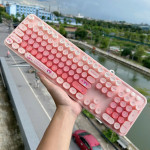 BÀN PHÍM GIẢ CƠ MOFII SWEET WIRED MIXED PINK