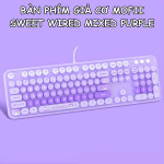 BÀN PHÍM GIẢ CƠ MOFII SWEET WIRED MIXED PURPLE