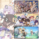 LÓT CHUỘT GENSHIN IMPACT CỠ LỚN SIZE 90X40 DÀY 5MM