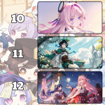 LÓT CHUỘT GENSHIN IMPACT CỠ LỚN SIZE 90X40 DÀY 5MM