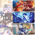 LÓT CHUỘT GENSHIN IMPACT CỠ LỚN SIZE 90X40 DÀY 5MM