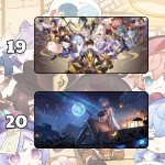 LÓT CHUỘT GENSHIN IMPACT CỠ LỚN SIZE 90X40 DÀY 5MM