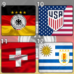 LÓT CHUỘT ĐỘI TUYỂN BÓNG ĐÁ SIZE 26X21 DÀY 3MM