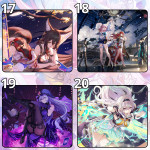 LÓT CHUỘT HONKAI STAR RAIL SIZE 26X21 DÀY 3MM