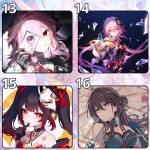 LÓT CHUỘT HONKAI STAR RAIL SIZE 26X21 DÀY 3MM