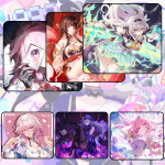 LÓT CHUỘT HONKAI STAR RAIL GAMING SIZE 45X40 DÀY 3MM