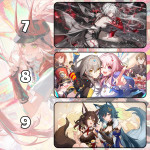 LÓT CHUỘT HONKAI STAR RAIL CỠ LỚN SIZE 90X40 DÀY 3MM