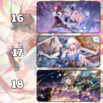 LÓT CHUỘT HONKAI STAR RAIL CỠ LỚN SIZE 90X40 DÀY 3MM