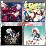 LÓT CHUỘT HONKAI IMPACT SIZE 26X21 DÀY 3MM