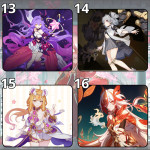 LÓT CHUỘT HONKAI IMPACT SIZE 26X21 DÀY 3MM