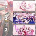 LÓT CHUỘT HONKAI IMPACT CỠ LỚN SIZE 120X60 DÀY 3MM