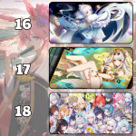 LÓT CHUỘT HONKAI IMPACT CỠ LỚN SIZE 120X60 DÀY 3MM