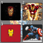 LÓT CHUỘT MARVEL HERO SIZE 26X21 DÀY 3MM